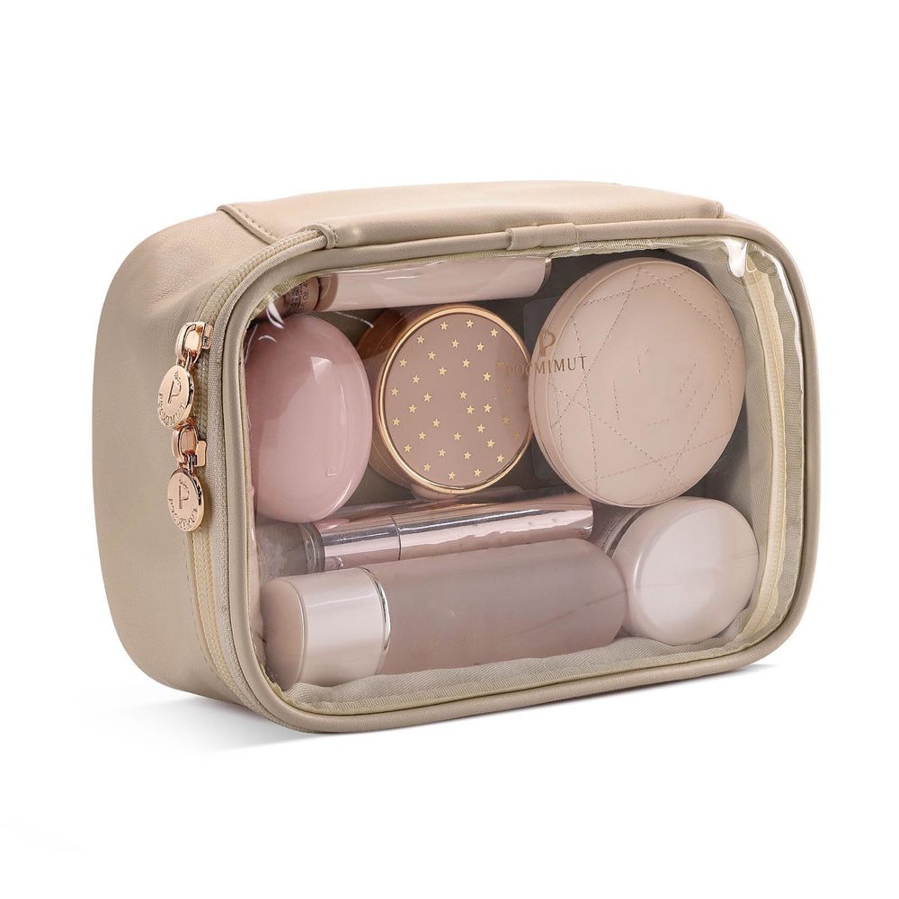 Makeup Bag,small Makeup Pouch Clear Travel Cosmetic Bag Car Accessories🤓